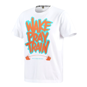 Wake Pray Train - Biała