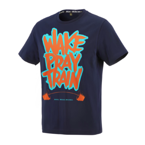 Wake Pray Train - Granatowy