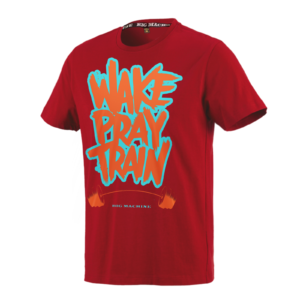 Wake Pray Train - Bordowy