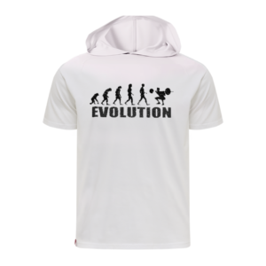 Evolution + Kaptur - Czarny Napis